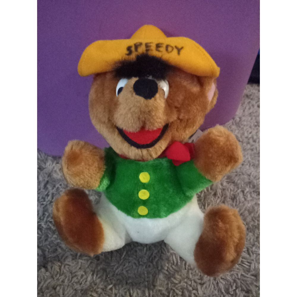 Speedy Gonzalez Vintage Stuffed Animal Plush 1993 9 inches